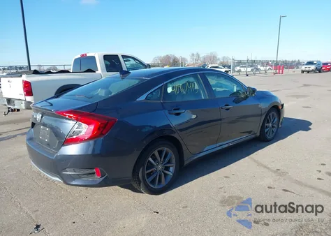 2019 Honda Civic Ex-L from USA, damaged, VIN JHMFC1F78KX005581